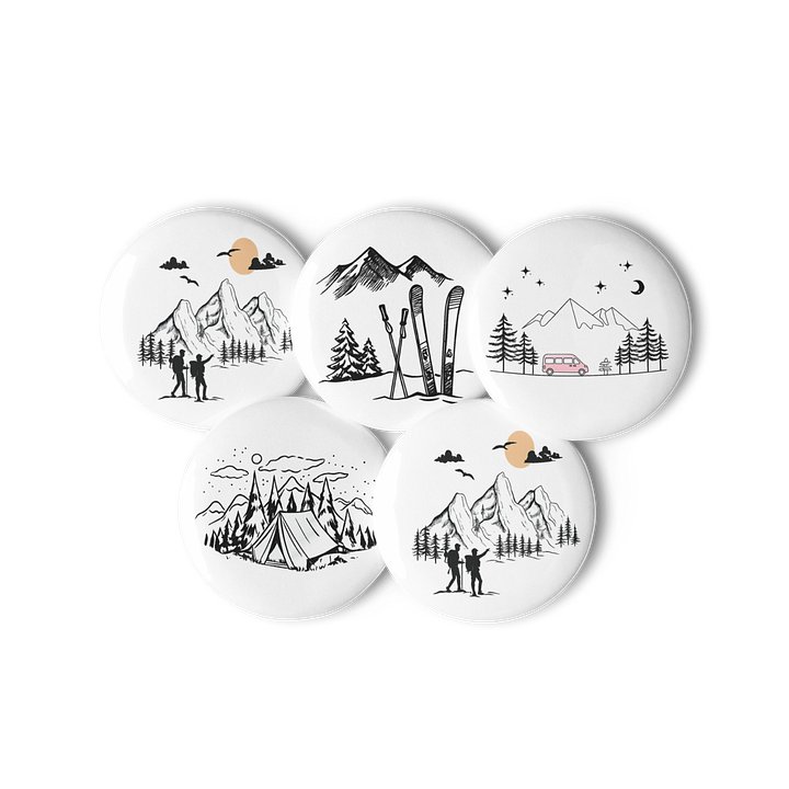 Mountain Button Set product image (1)