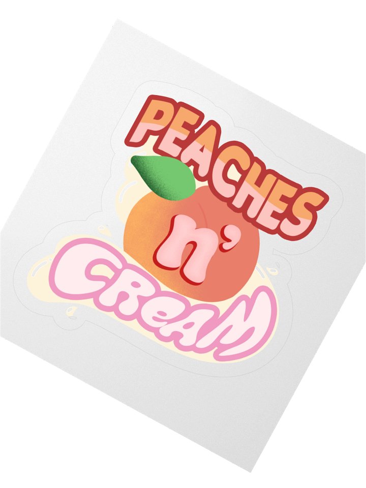 Peaches n Cream Sticker product image (5)