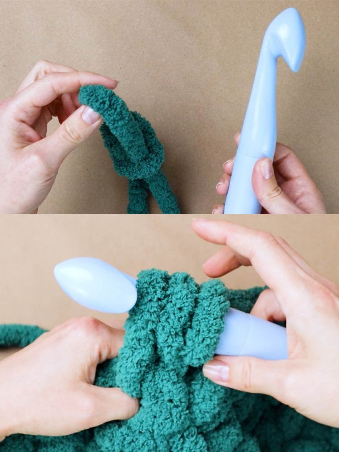 Super Bulky Crochet Throw Blanket (Digital PDF Pattern) product image (2)