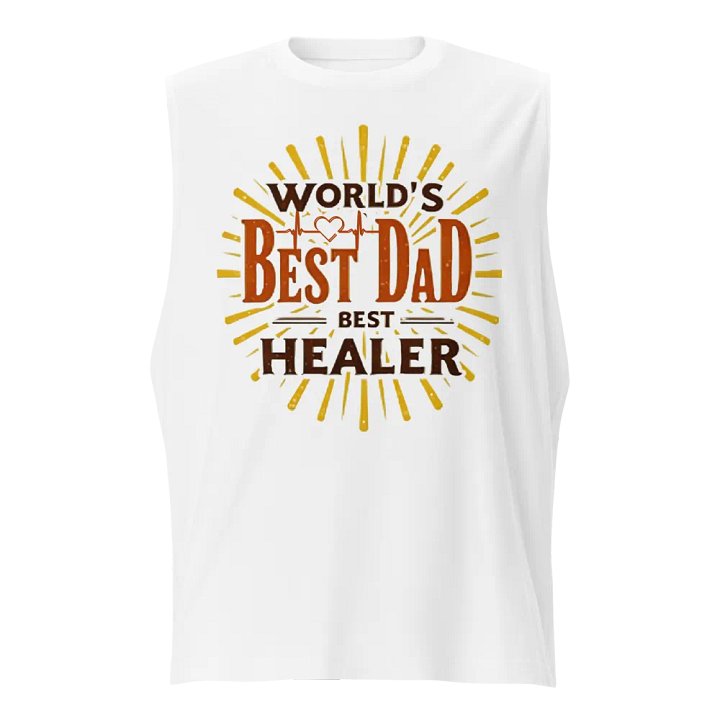 Sunburst Dad Healer Muscle Tank product image (5)