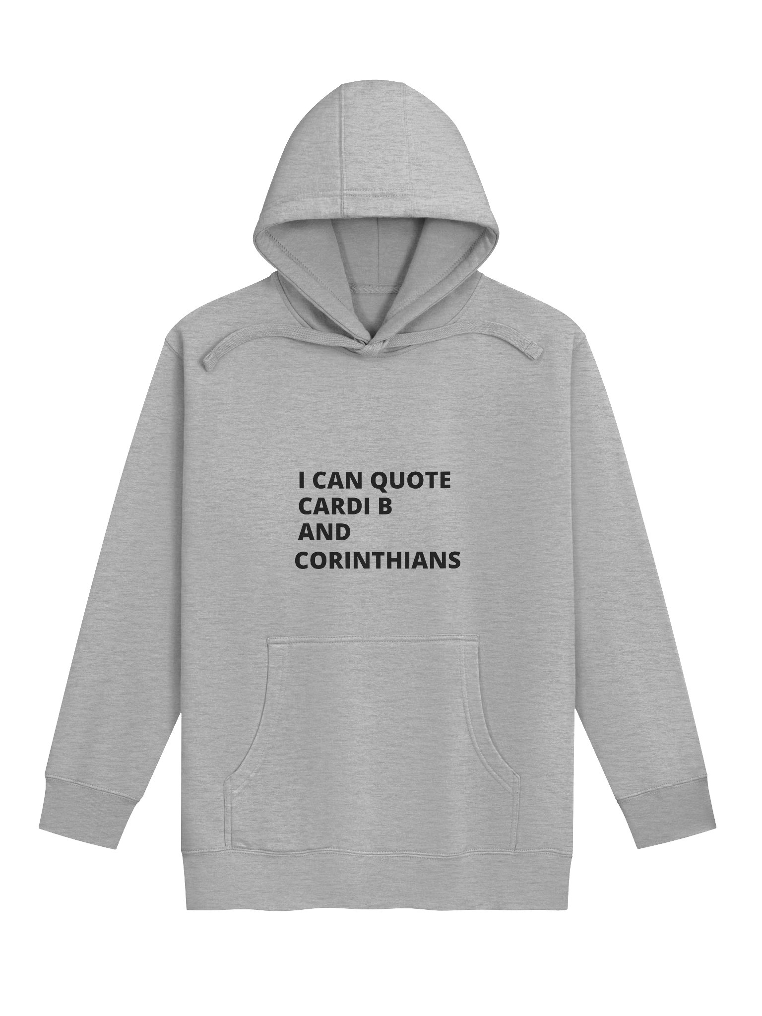 "I Can Quote Cardi B and Corinthians" Hoodie product image (1)