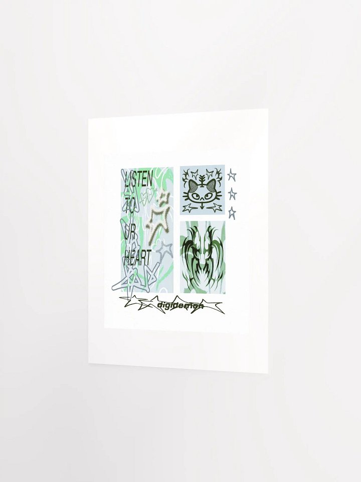 Listen To Ur Heart - Print product image (2)