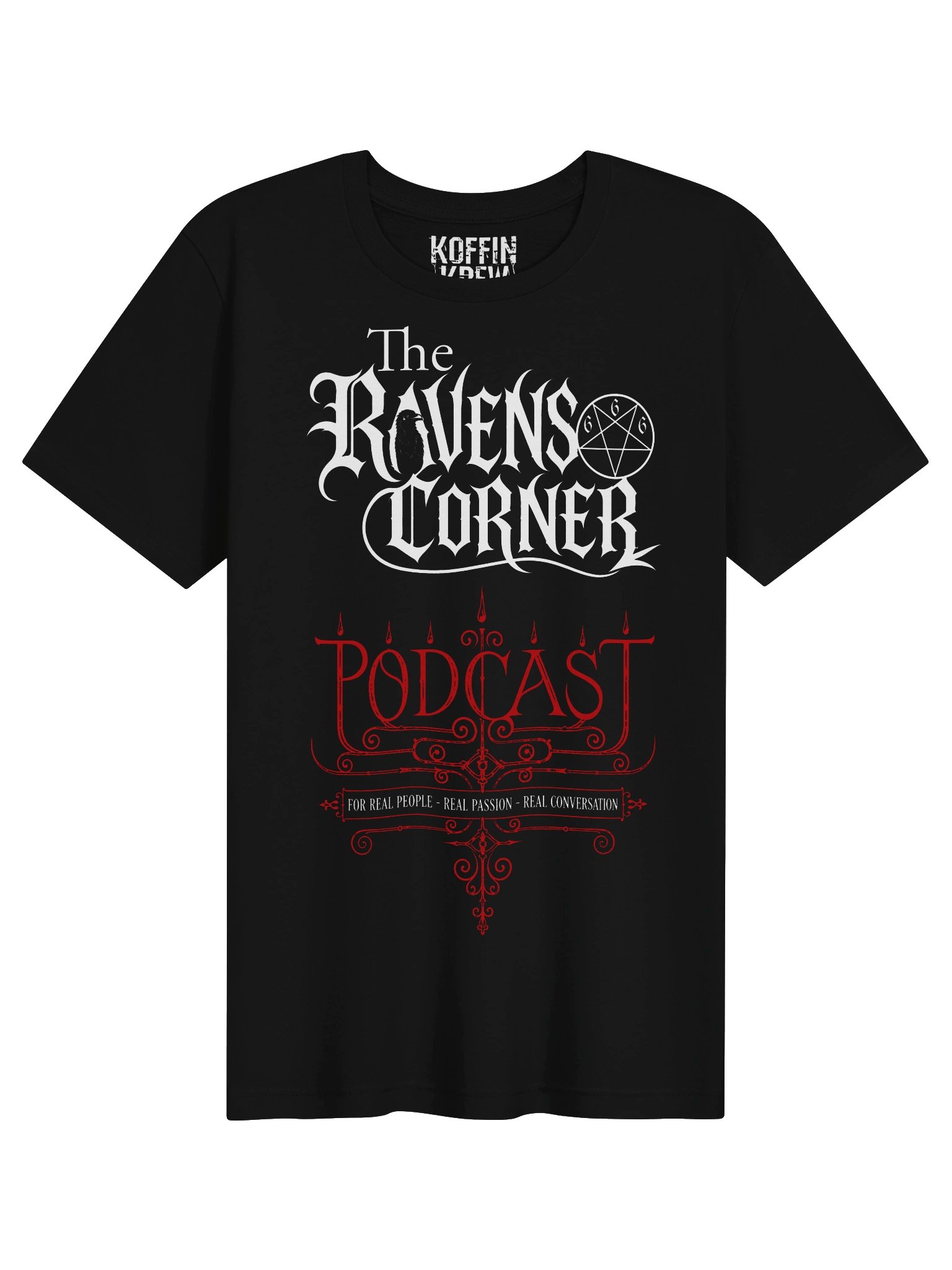 The Ravens Corner Podcast Tee product image (1)