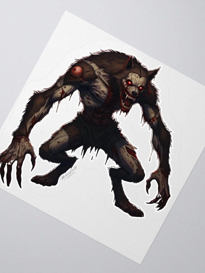 V2 Hybrid Z.W.V. Kiss Cut Stickers (White Edge) product image (4)