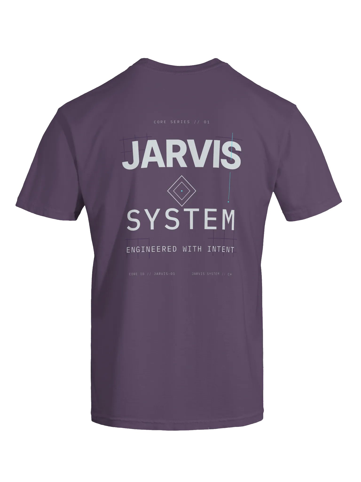 CORE SERIES 01 — MIDNIGHT PURPLE Heavyweight T-Shirt product image (7)