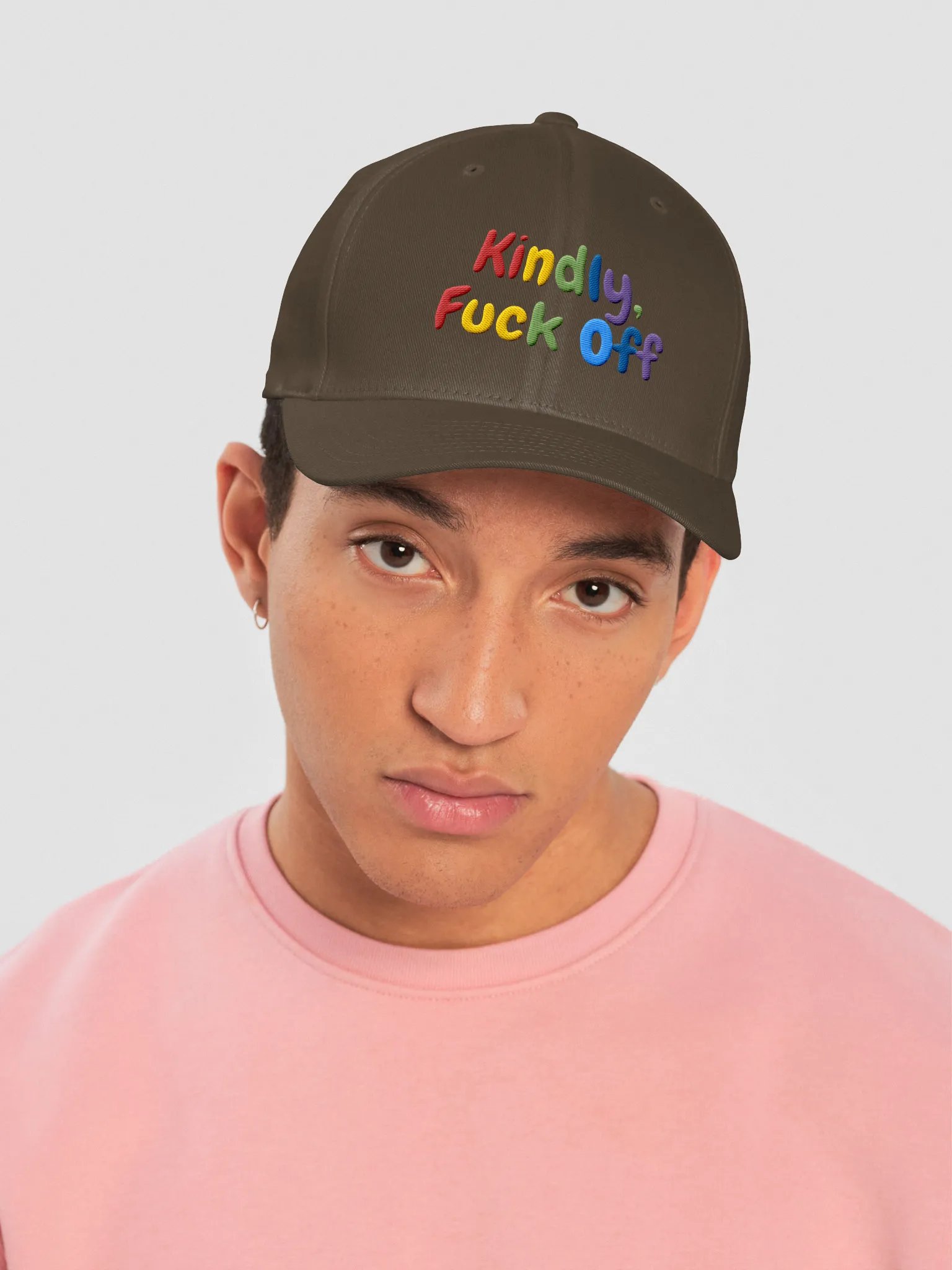 Kindly, F Off FlexFit Hat product image (5)