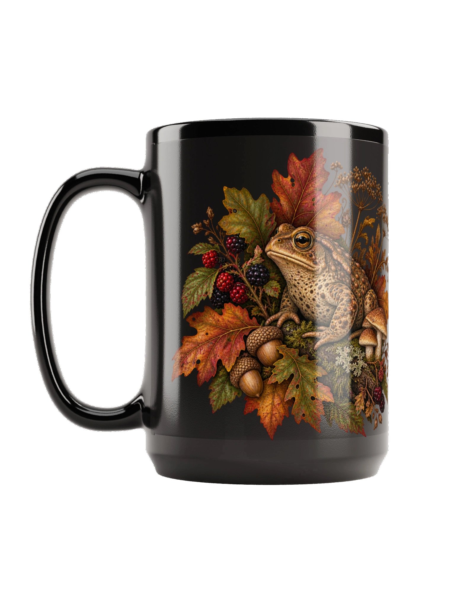 The Garden Toad Black Mug product image (3)