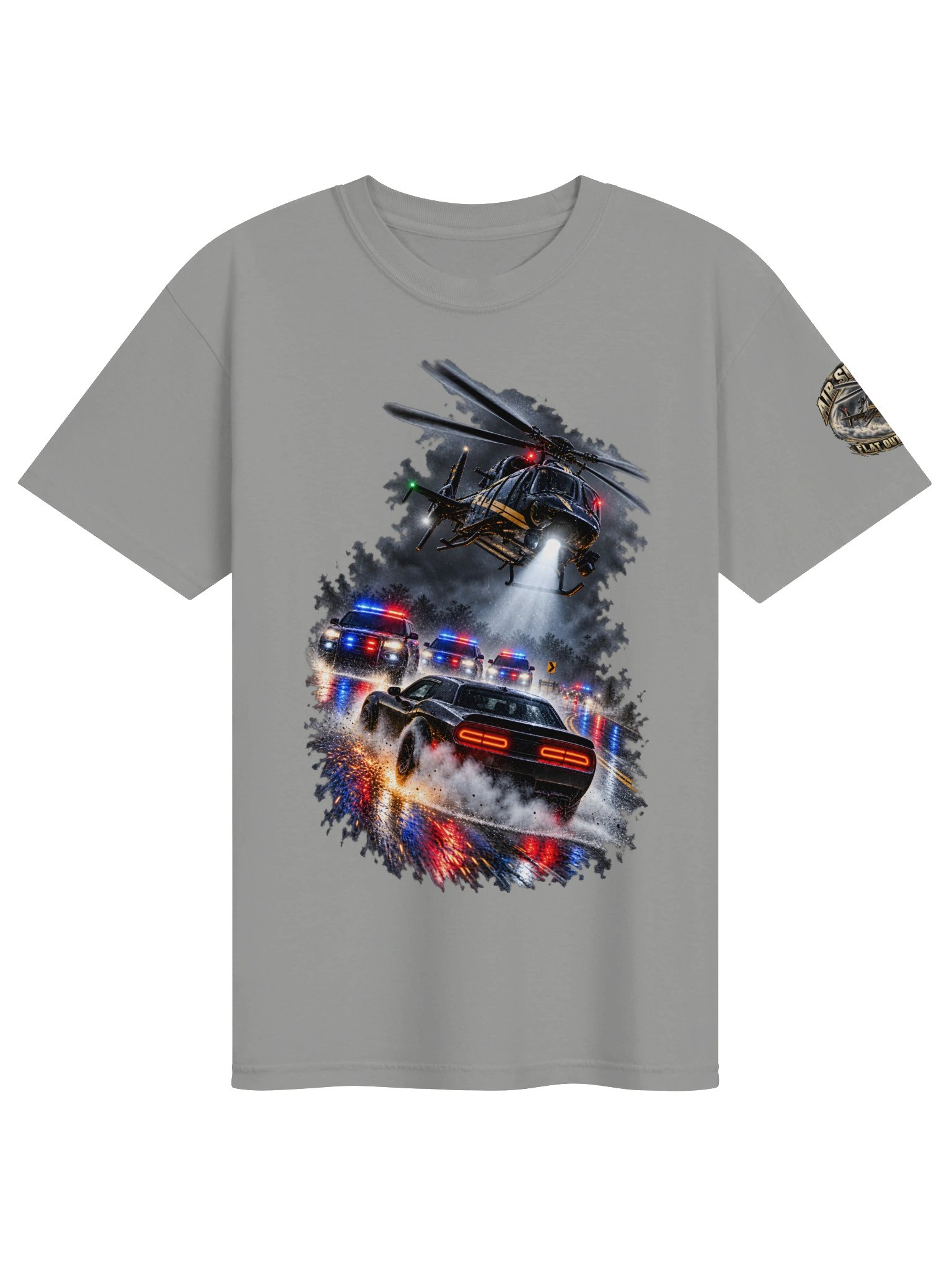 You Can Run. We Can Fly. Air Support T-Shirt | FLAT OUT BROKEN™ product image (111)