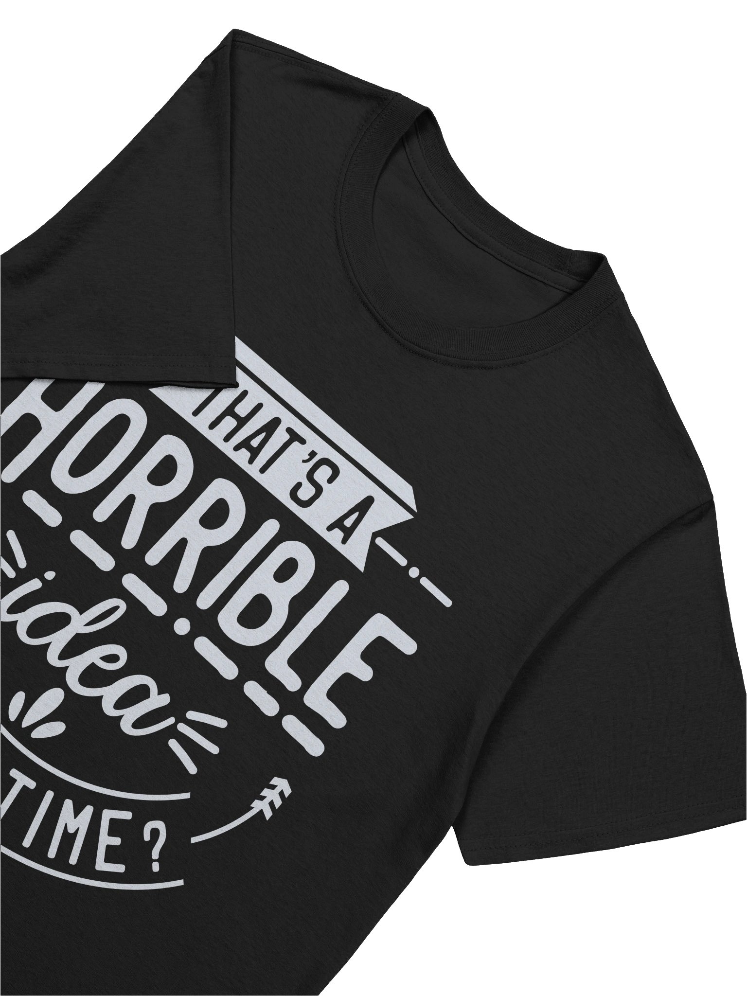 Playful Banner Text Unisex T-Shirt product image (7)