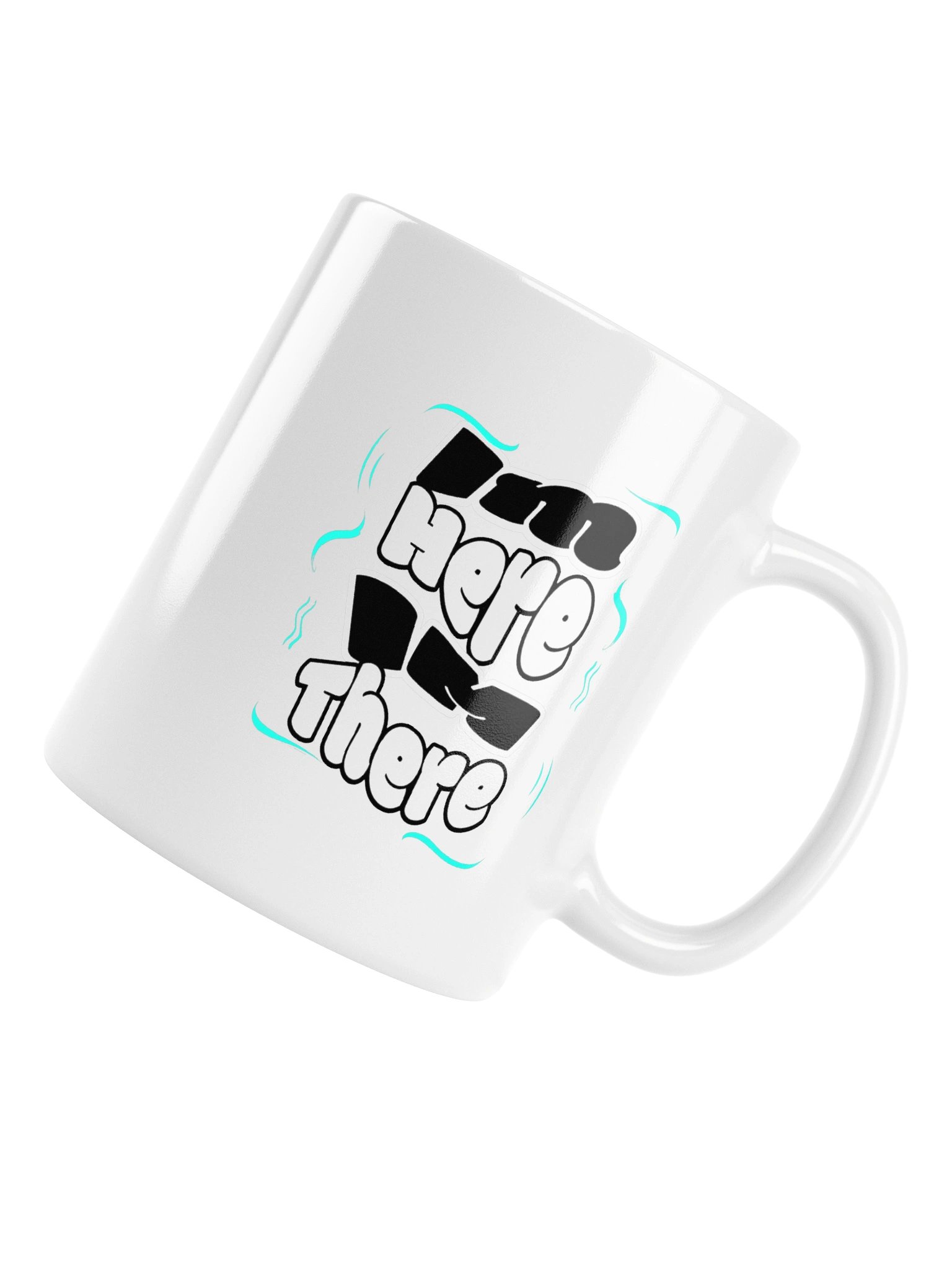 OK BYE/I'm here I'm there Stylized Mug product image (17)