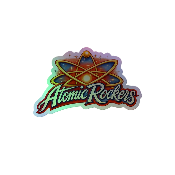 Holographic Atomic Rockers decal product image (2)