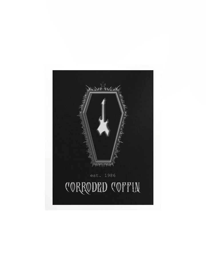 CORRODED COFFIN Print product image (1)