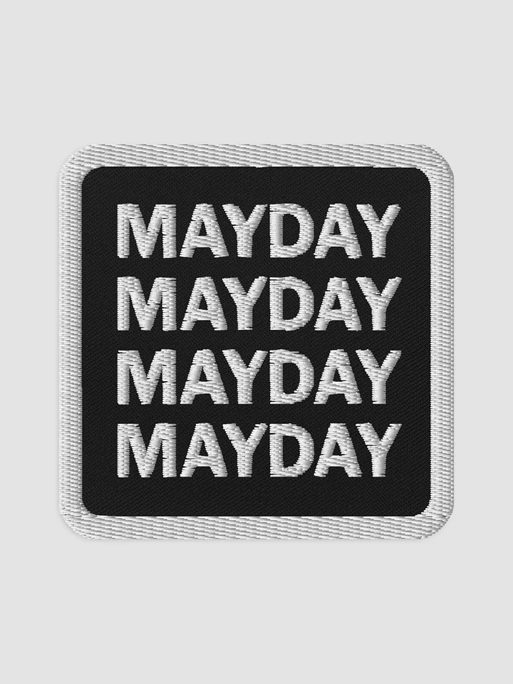 Black Mayday Patch product image (1)