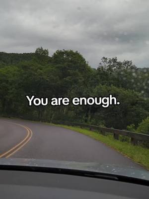 You are enough as you are. 💜 Be unapologetically you, those who are meant for you will be there.  #relationships #fyp 