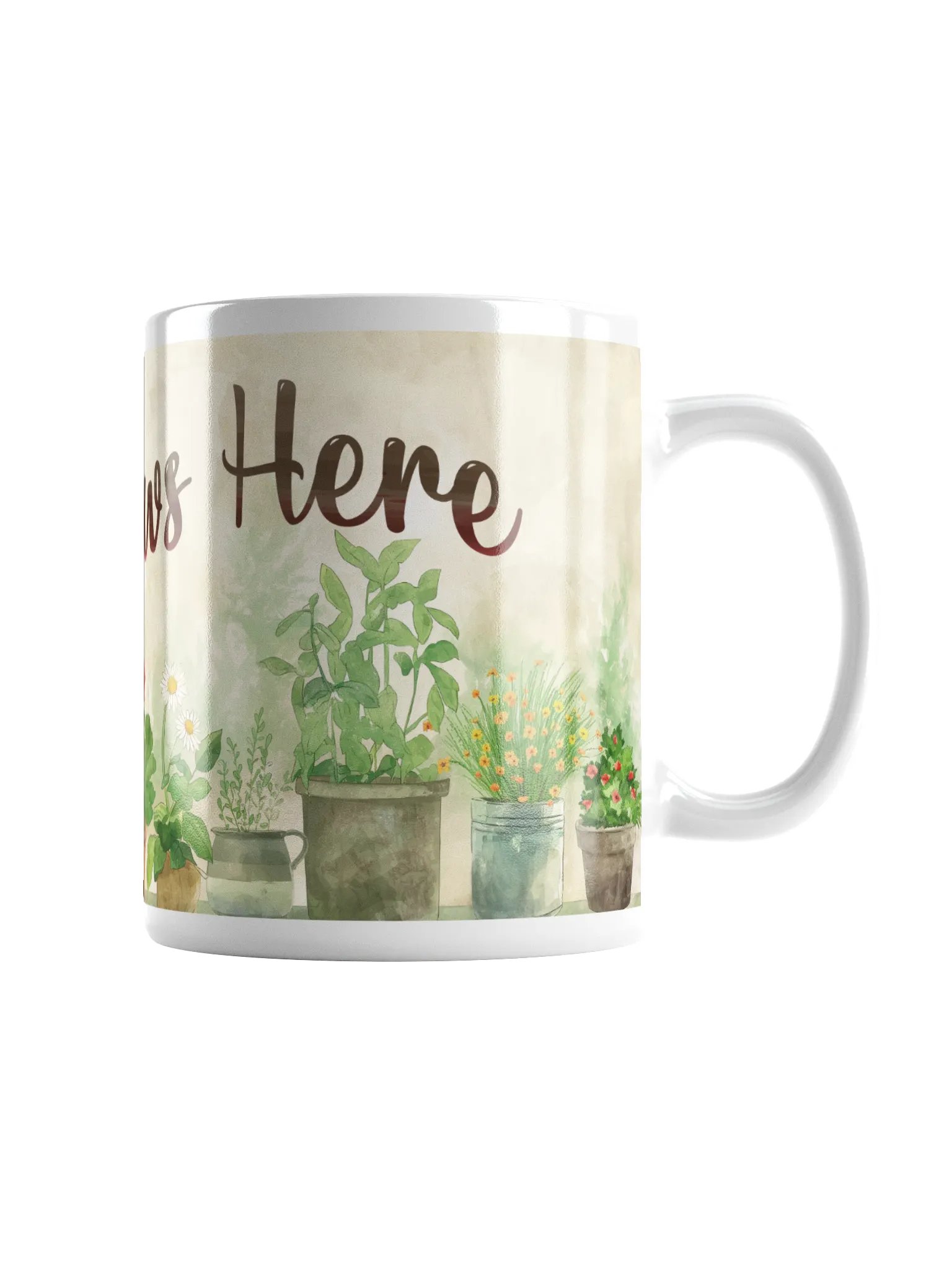 Love Grows Here Ceramic Mug product image (1)