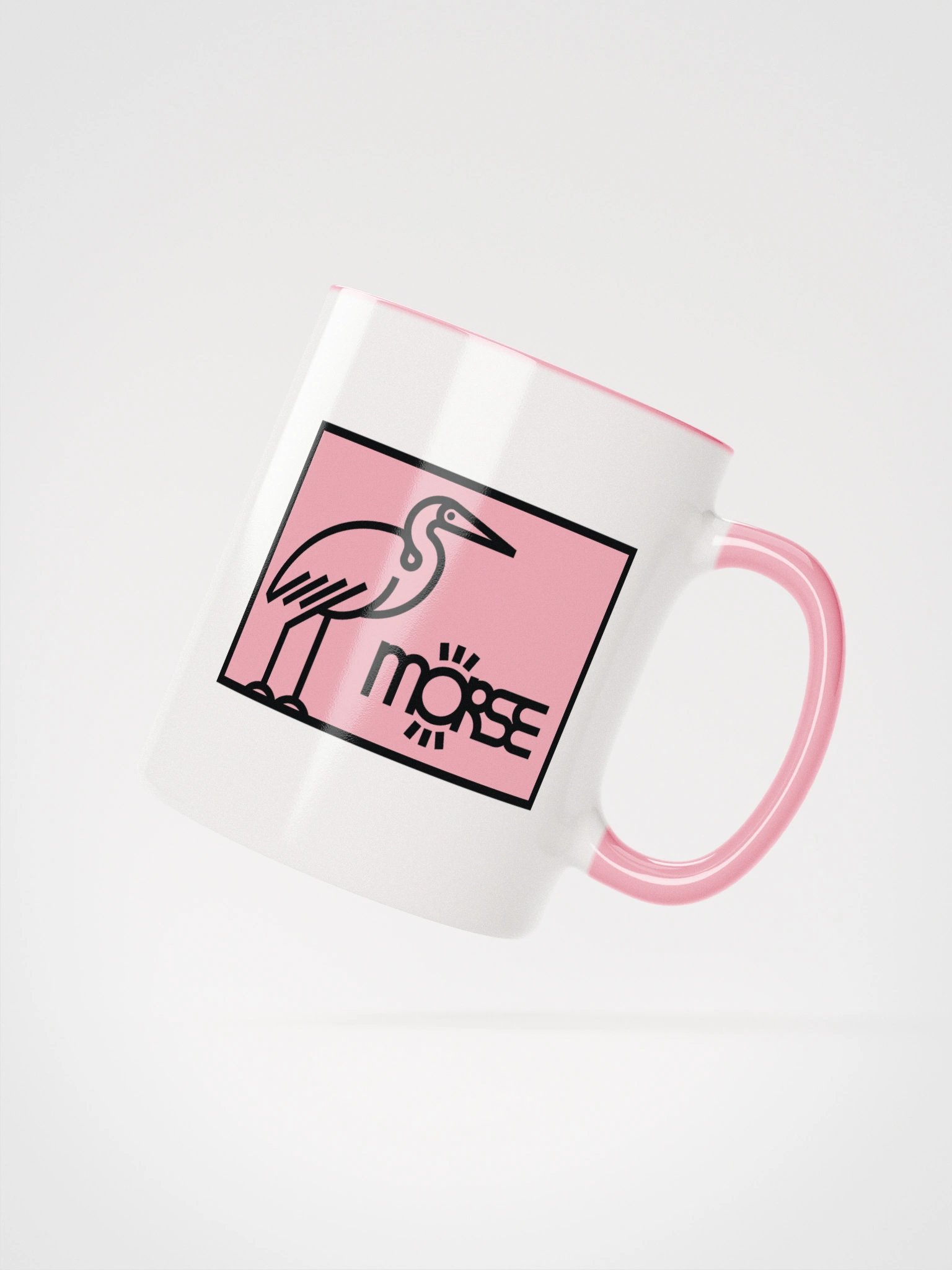 Morse "Heron" Mug (Pink) product image (2)