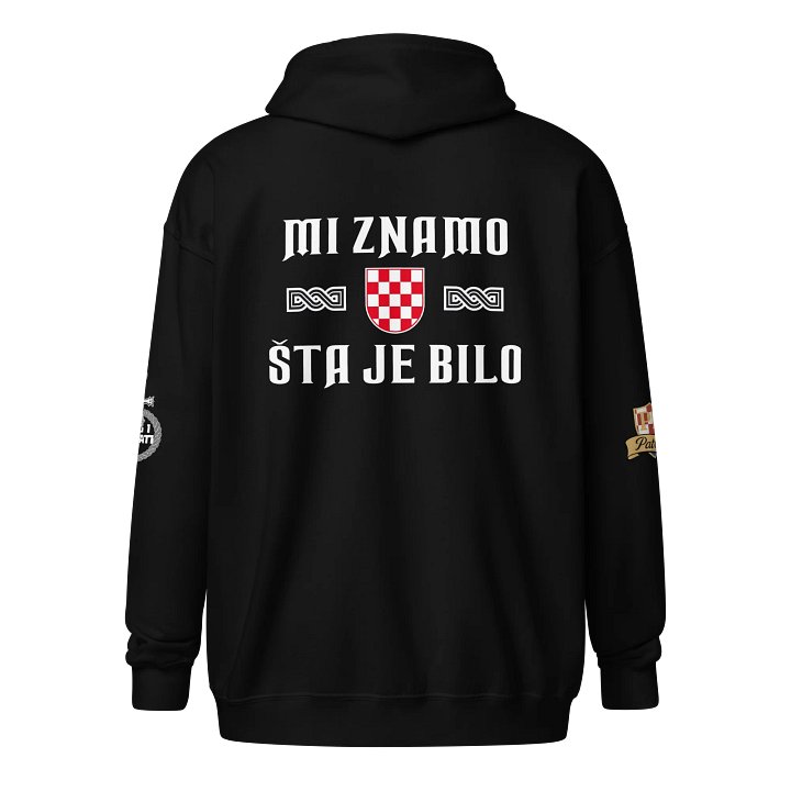 Warrior's Crest Zip Hoodie product image (2)