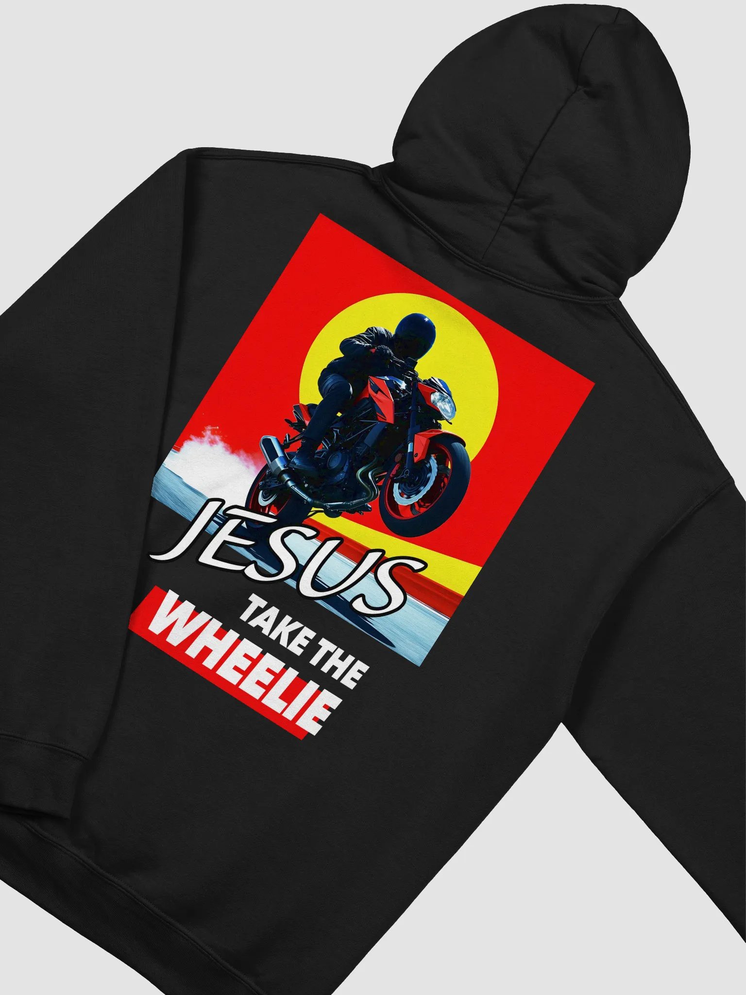 Jesus Take the Wheelie – RedEx™ Edition Hoodie product image (4)