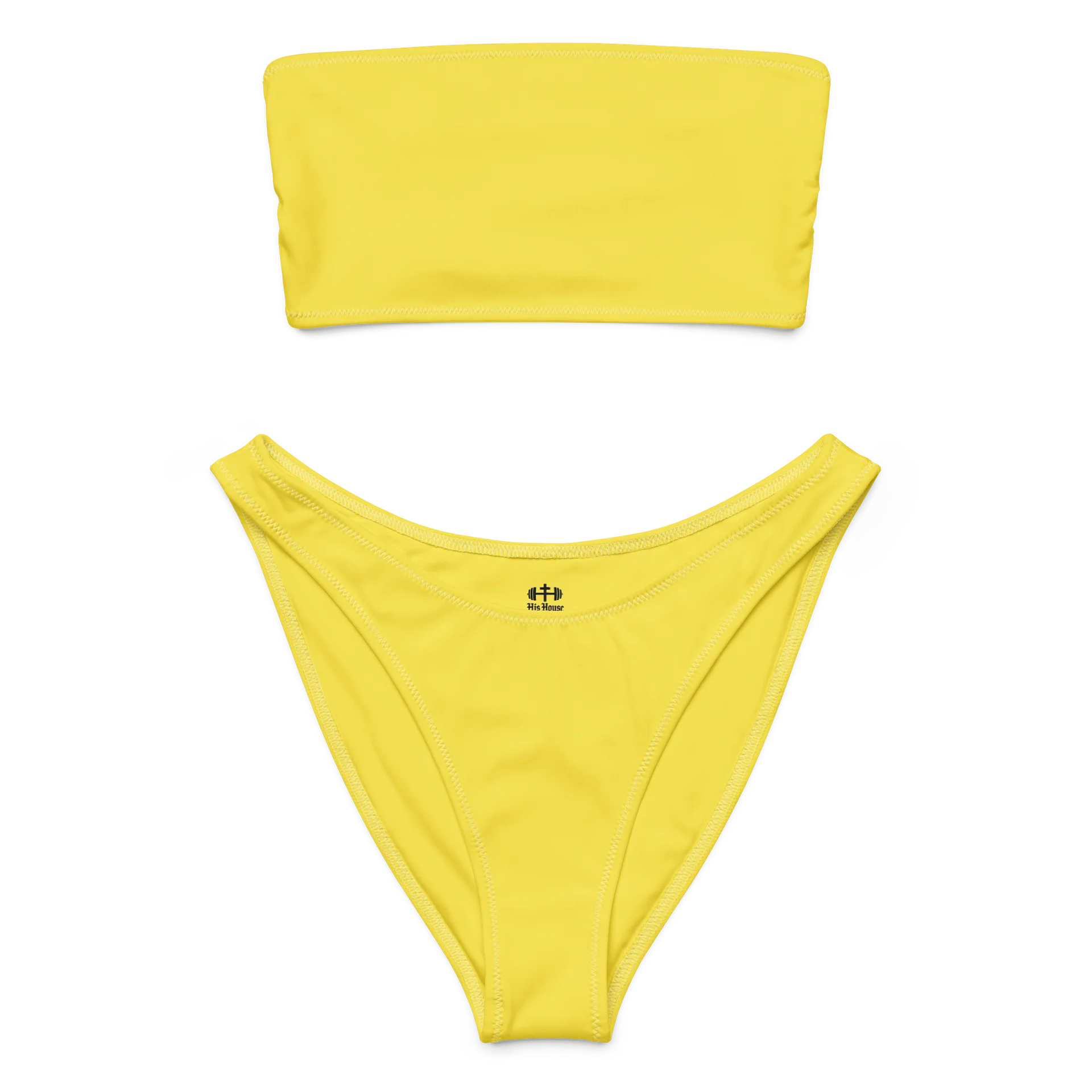 His House Womens Bandeau Bikini Set - Daisy product image (3)