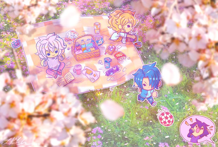 Hanami Under the Cherry Blossoms Print product image (1)