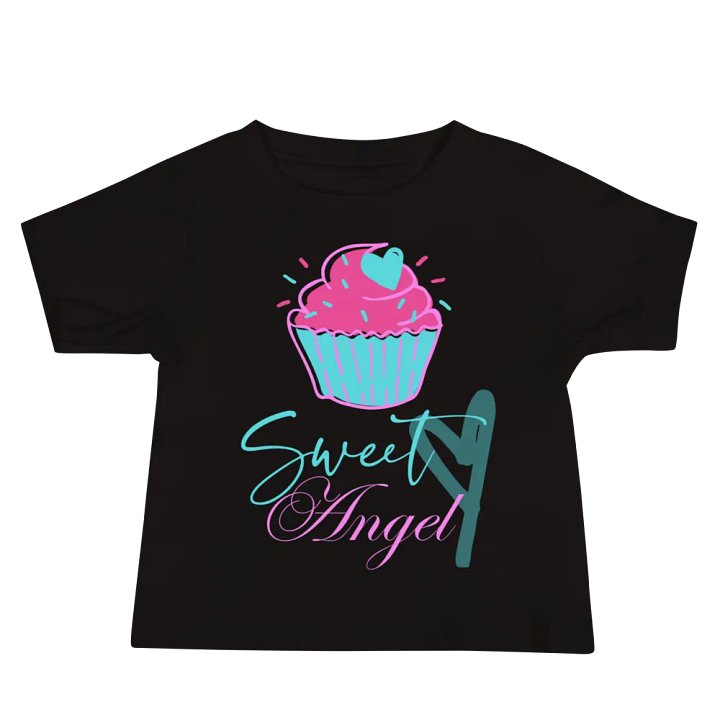 Sweet Angel Cupcake Baby Tee product image (2)