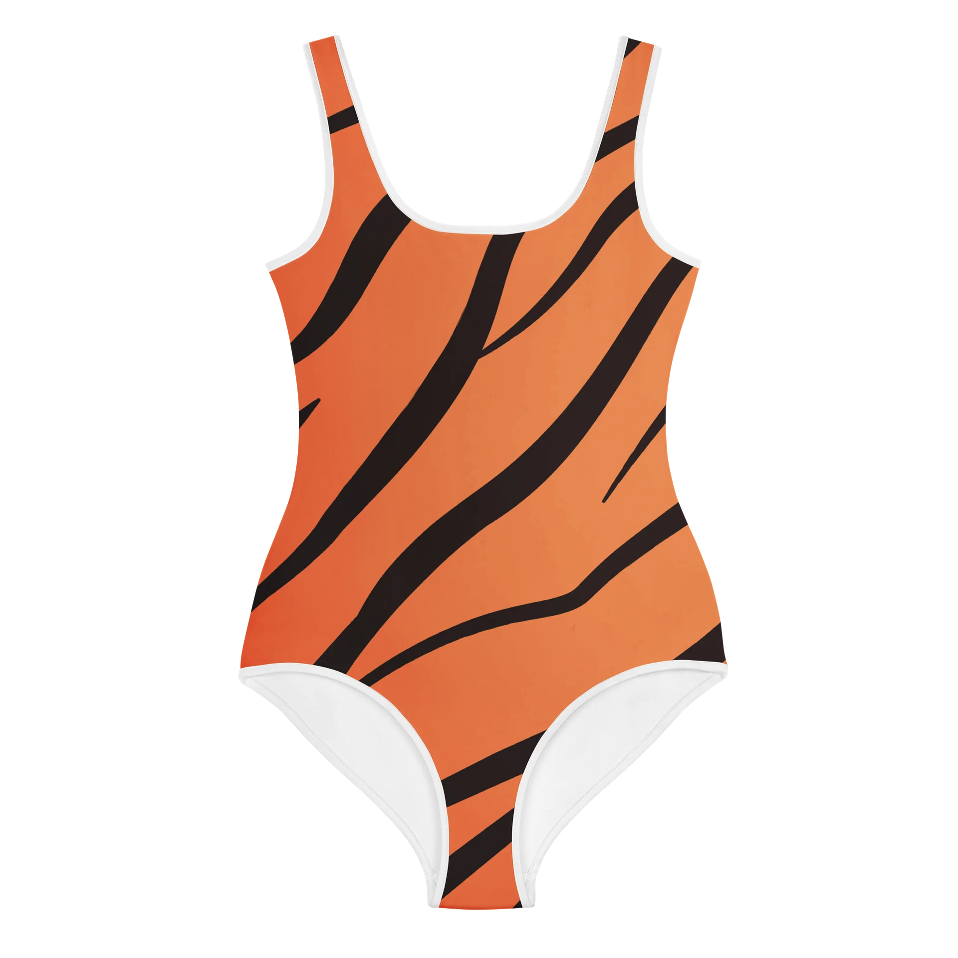Tiger Stripe Abstract Youth Swimsuit product image (2)