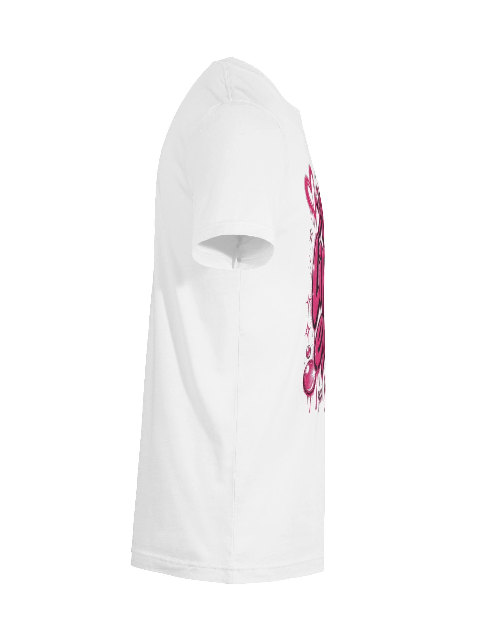 Lipstick Energy Pink Graffiti Tee product image (10)