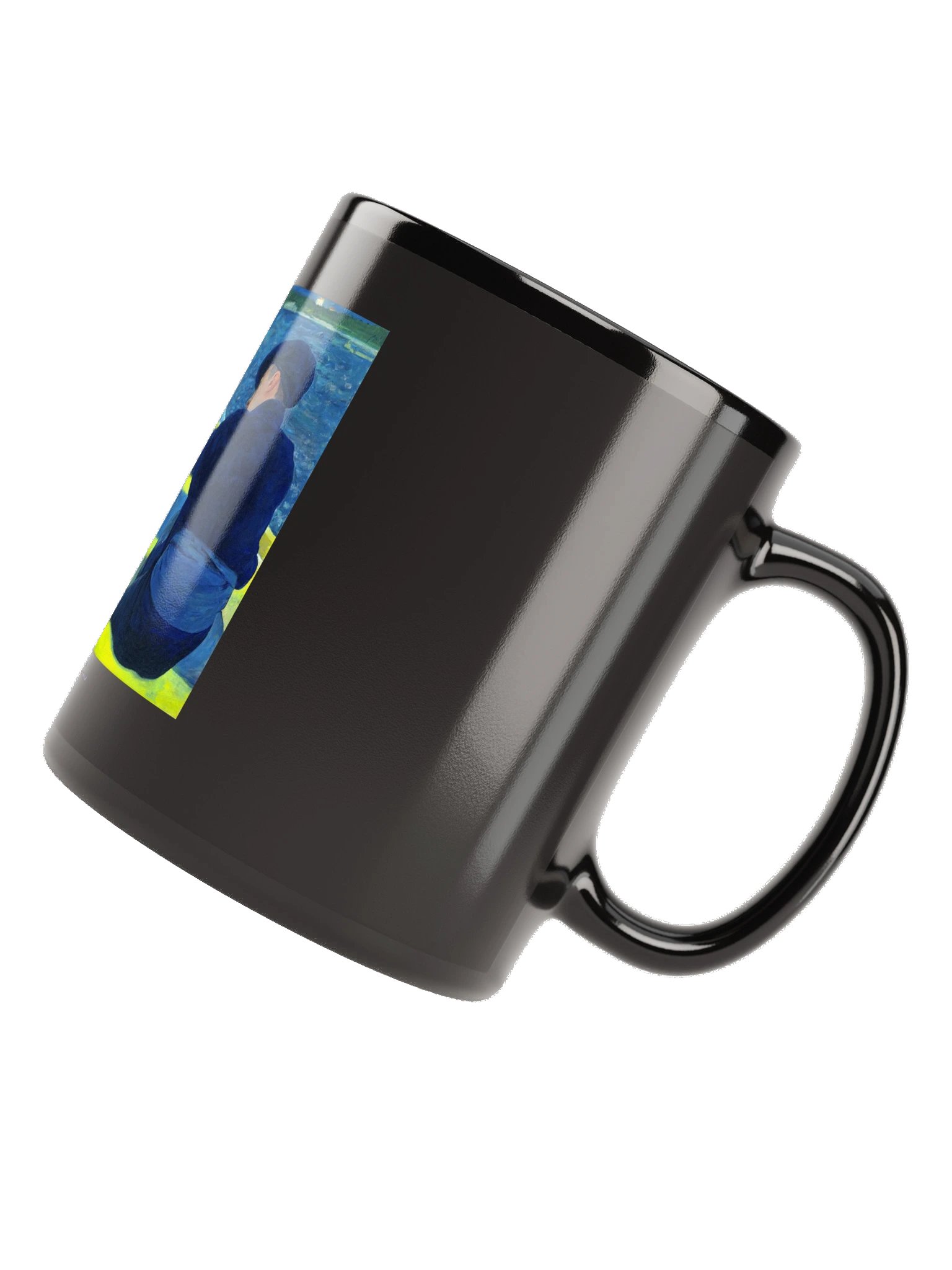 The Boating Party — Black Mug product image (6)