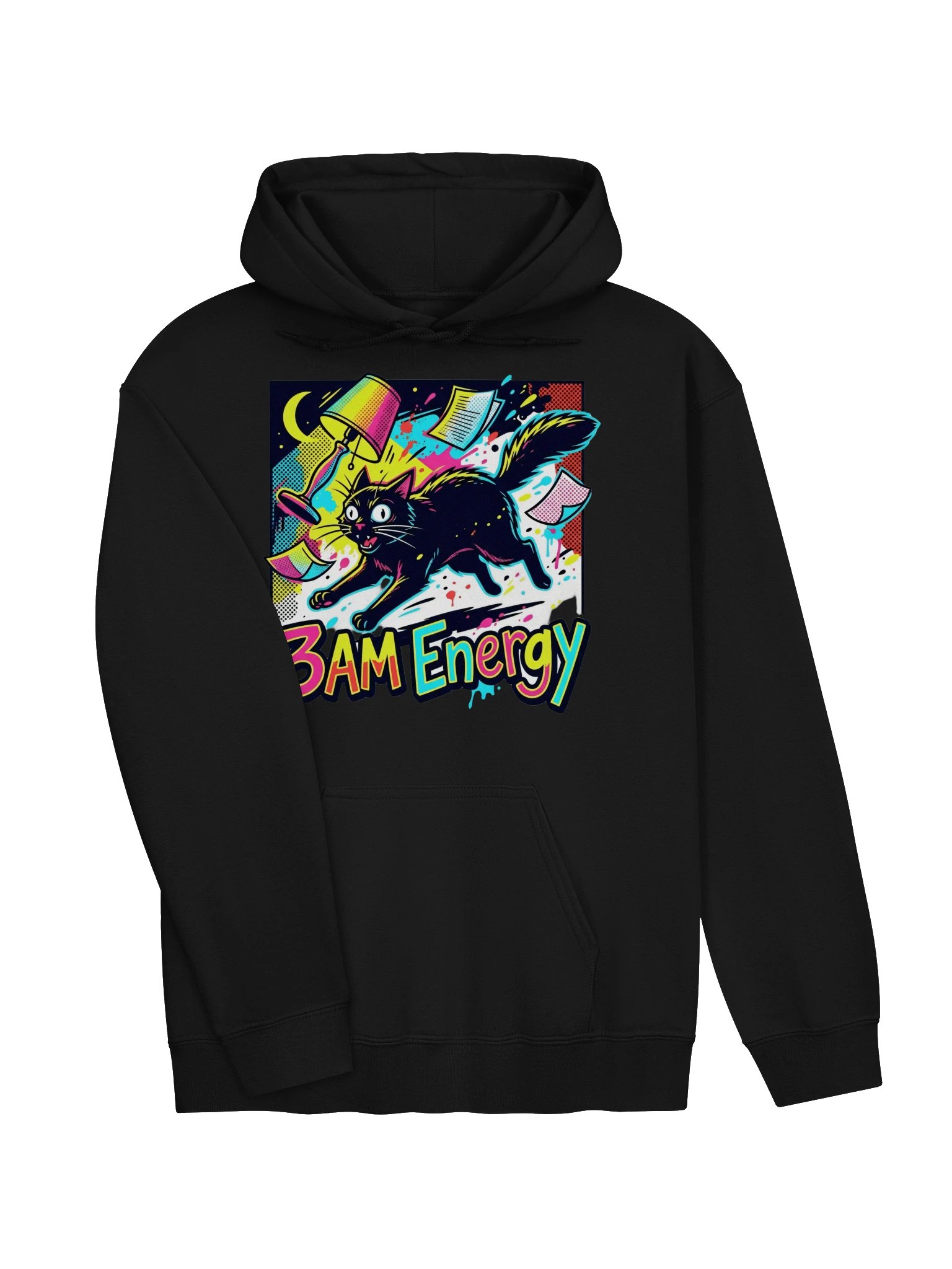 3AM Zoomies Cat Hoodie product image (17)