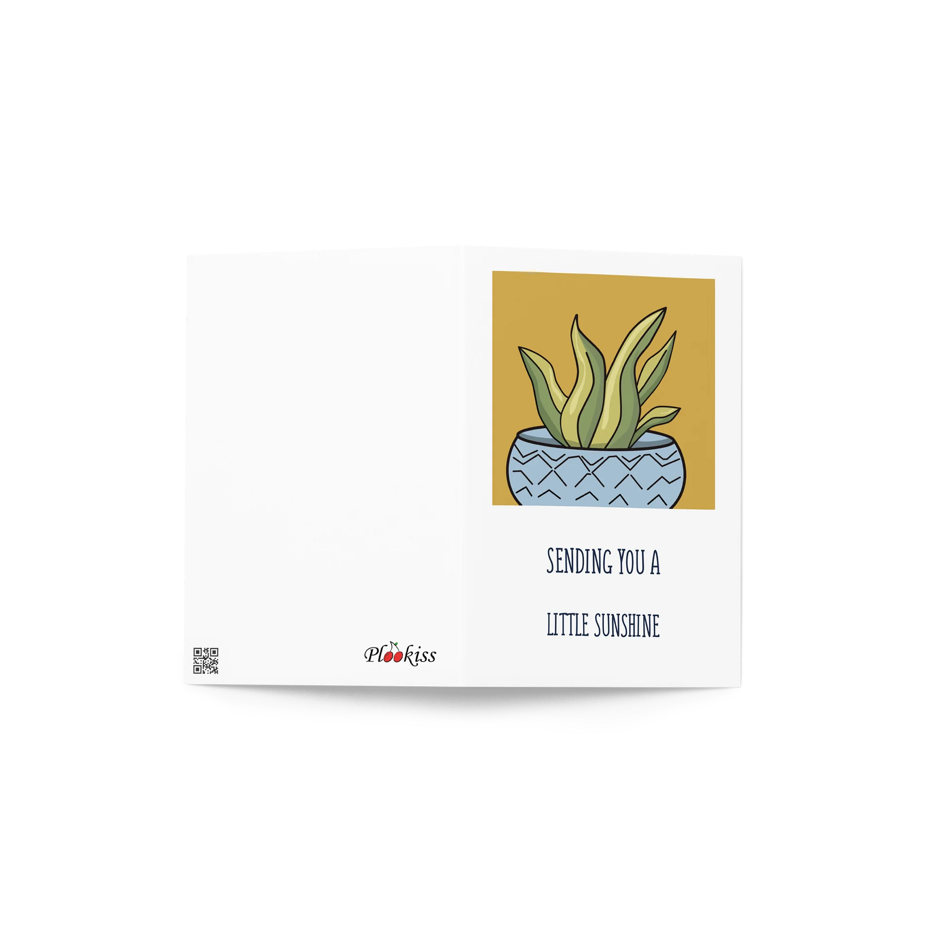 The Aloe Vera Design - Send a little sunshine and a whole lot of chill! Greeting Card product image (2)