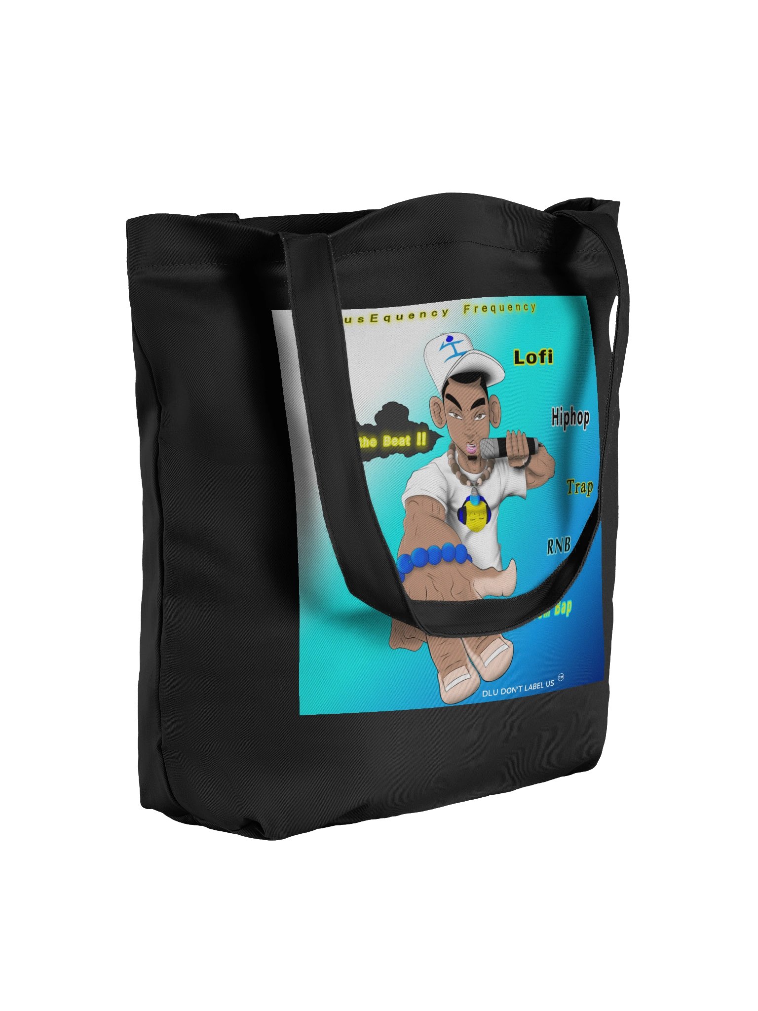 DLU DON’T LABEL US® MusEuquency Frequency Tote Bag product image (4)