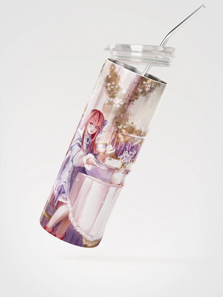 Steel Tumbler with Straw product image (2)