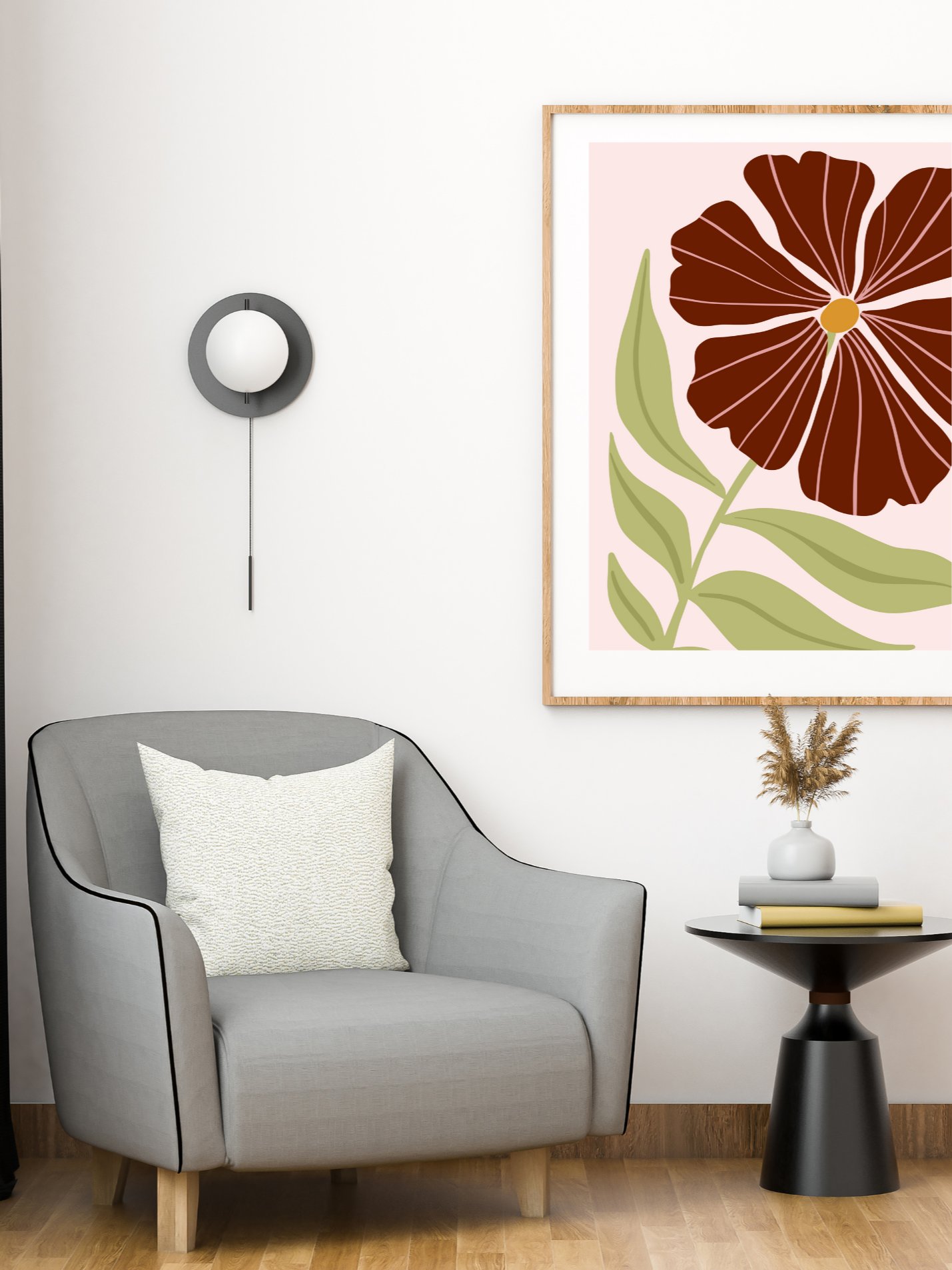 Red Boho Flower New Digital Product product image (3)