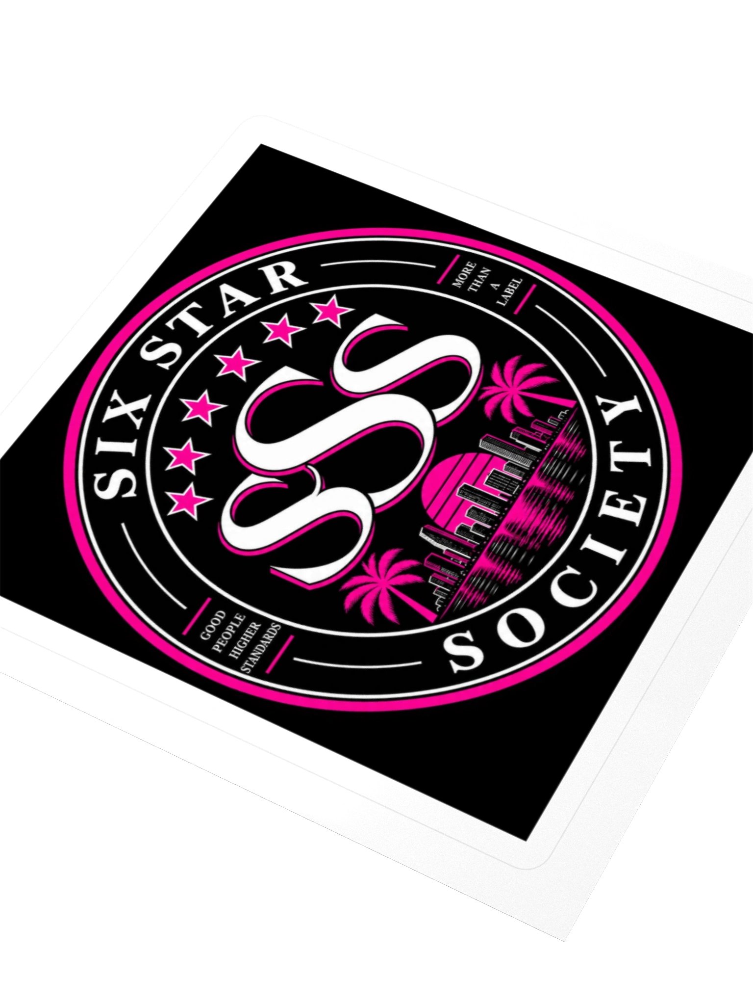Six Star Society Signature Crest Sticker product image (9)