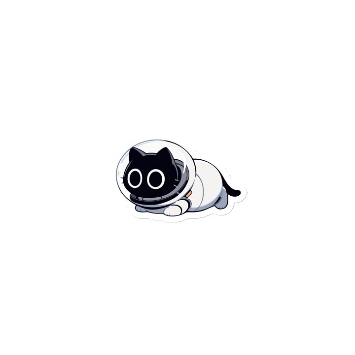 Space Kitty Magnet product image (1)