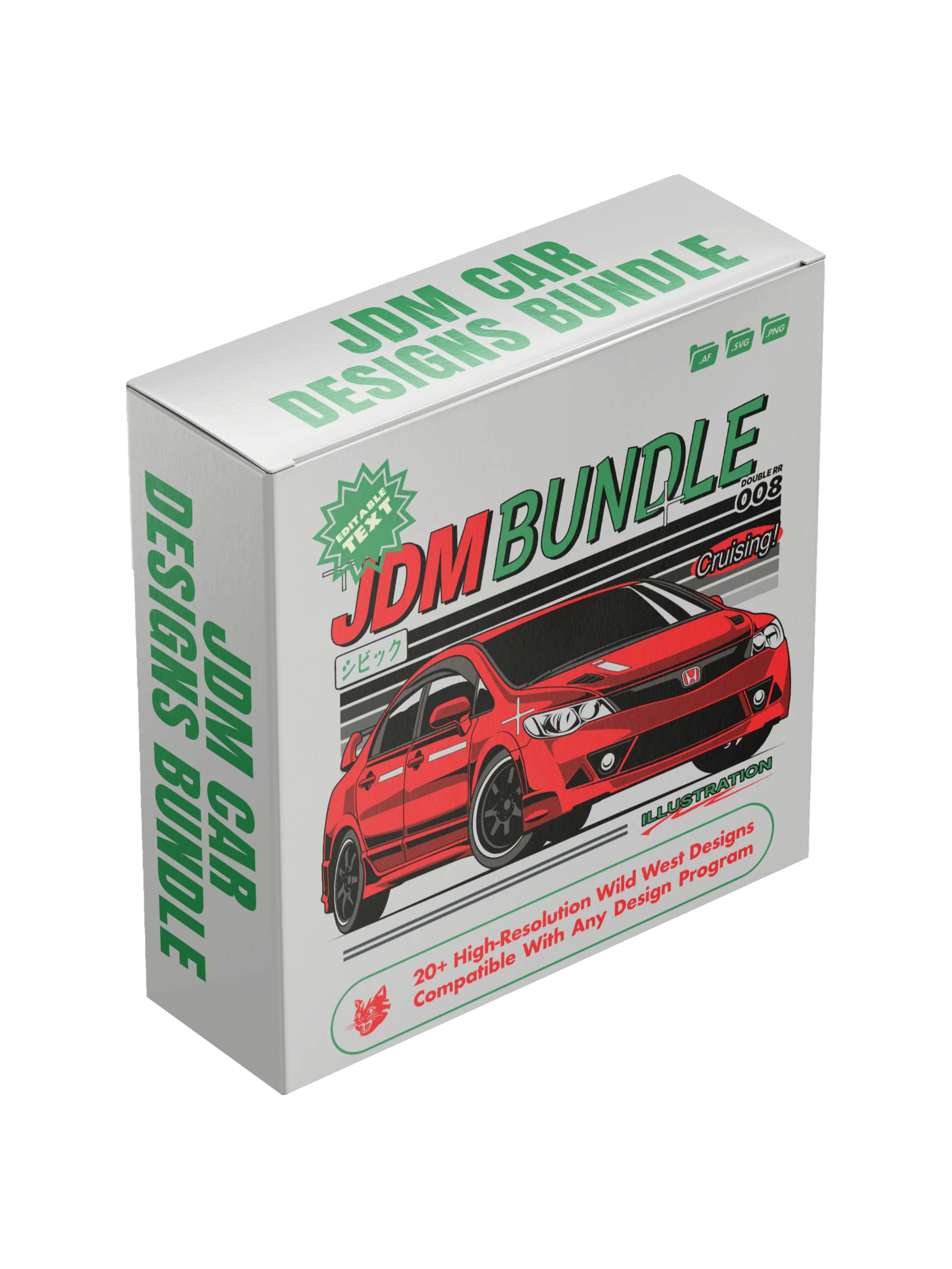 JDM Car Design Bundle (for commercial use) product image (1)