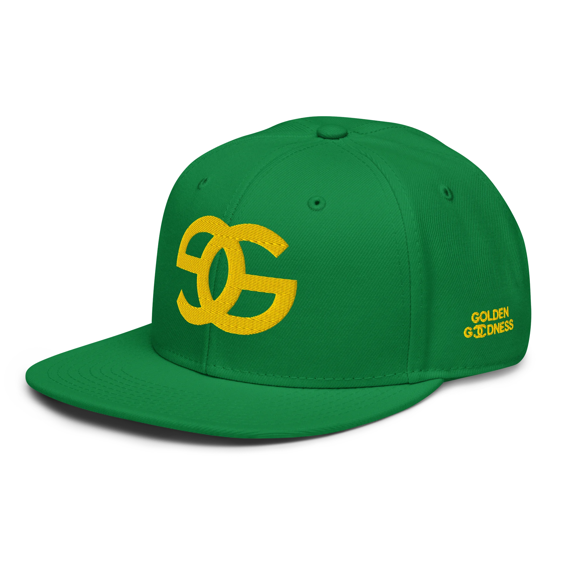 3D Gold GG Embroidered Symbol Snapback product image (30)