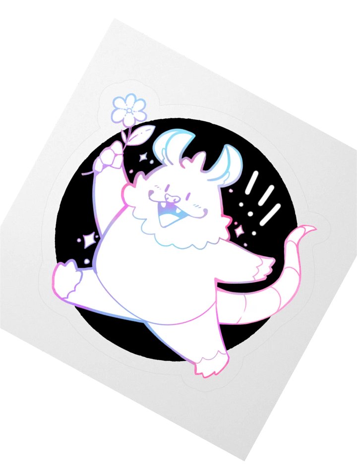 Pastel Possum Sticker product image (2)