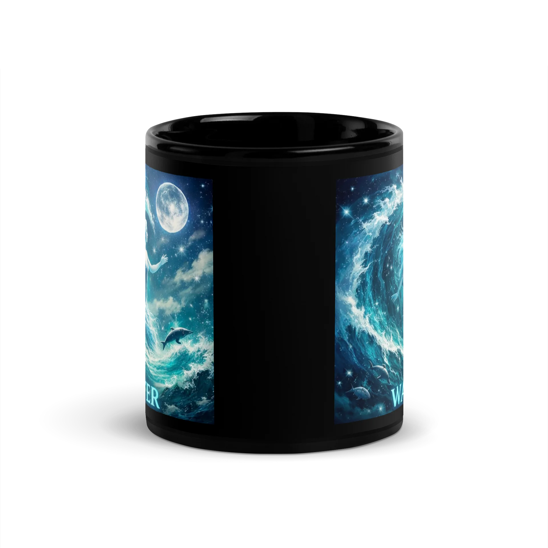 Ethereal Water Element- Black Mug product image (4)