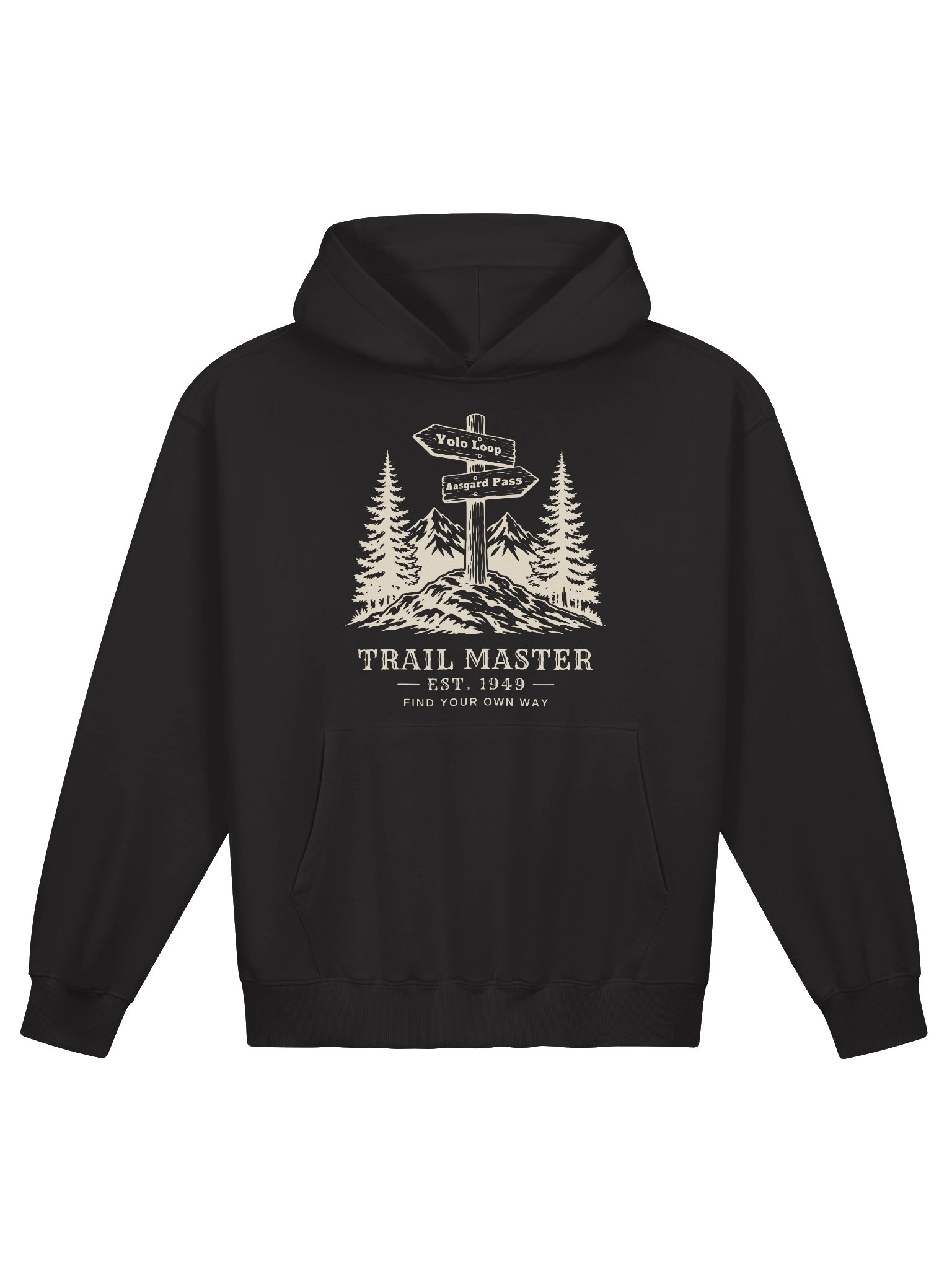 Trailhead Signpost Hoodie product image (2)