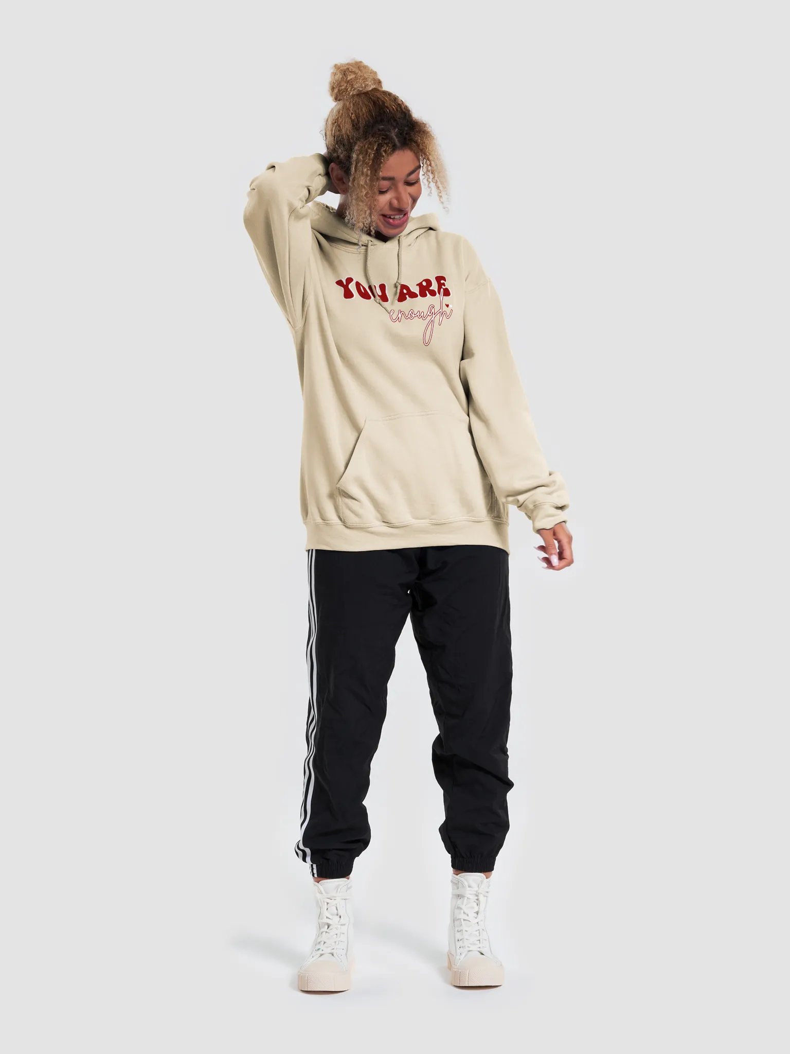 YOU ARE Enough Classic Gildan Hoodie product image (2)