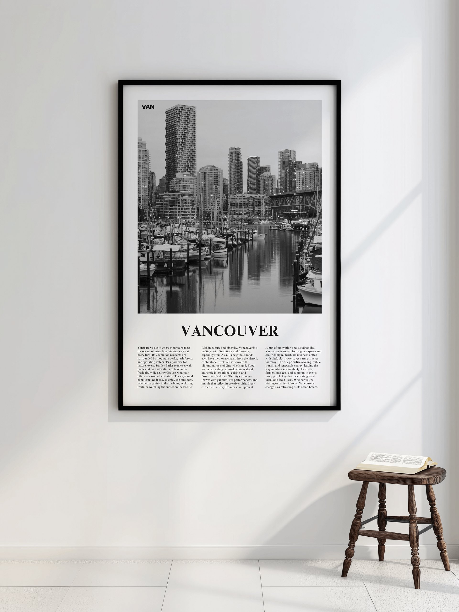 Vancouver 04 Newspaper Poster product image (2)