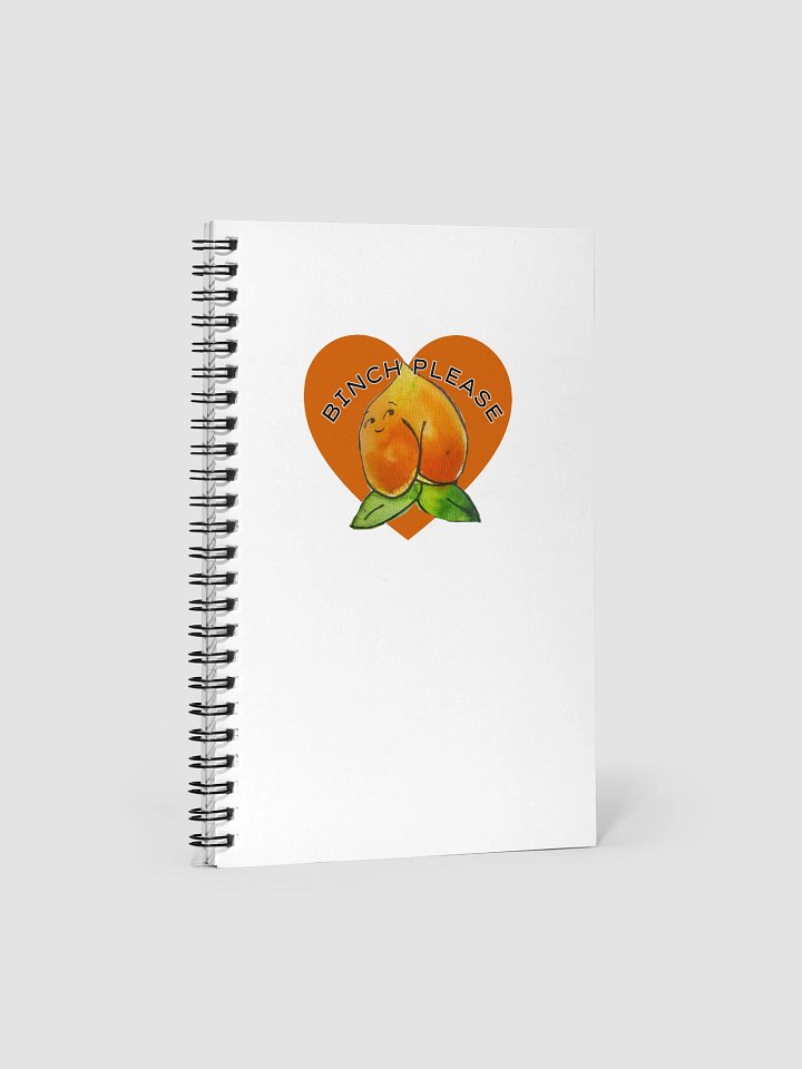 Binch Please watercolor NOTEBOOK product image (1)