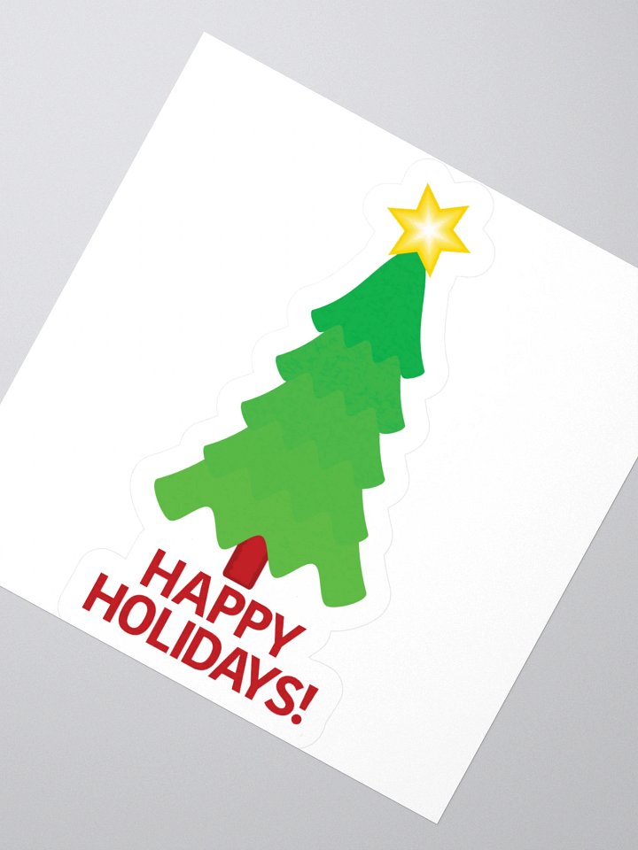 Christmas Tree With Bright Star Stickers product image (6)