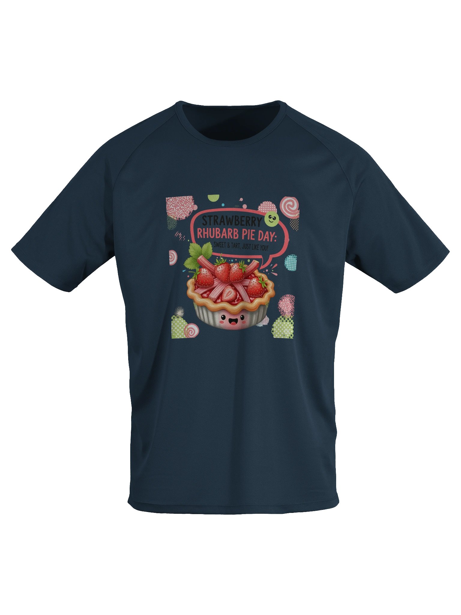 Happy Strawberry Rhubarb Pie Day Sports Jersey product image (25)