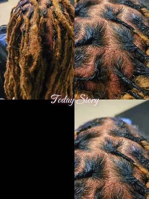 Loc in with us today book your appointment #atlsalon #naturalhair #loctician 