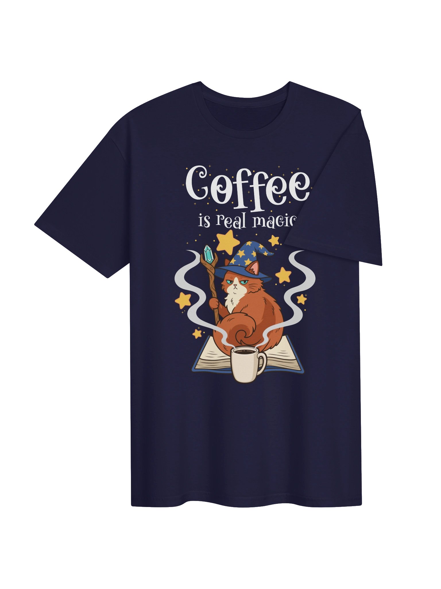 Coffee is Real Magic Tee product image (5)