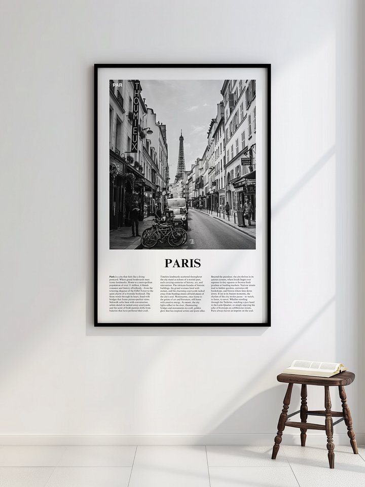 Paris 04 Newspaper Poster product image (2)