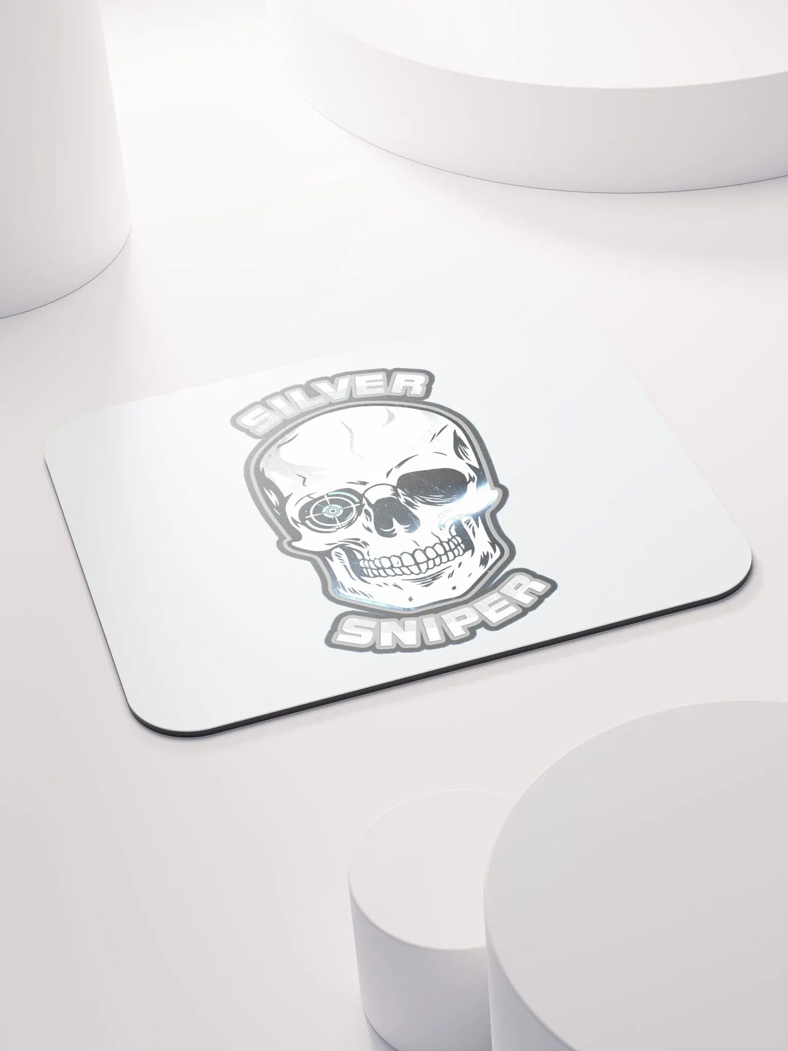Silver Sniper Mouse Pad product image (4)