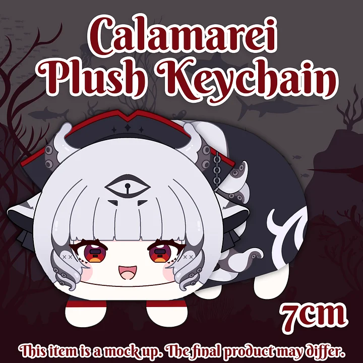 Calamarei Valentine's Plushie Keychain [PREORDER] product image (1)